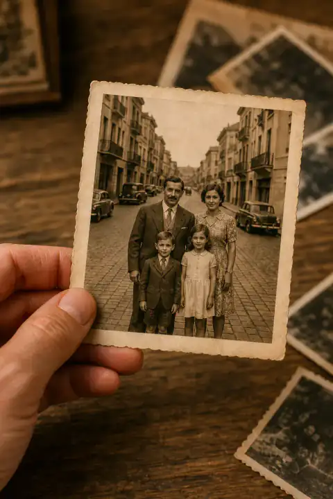 Old family photo used to find where it was taken